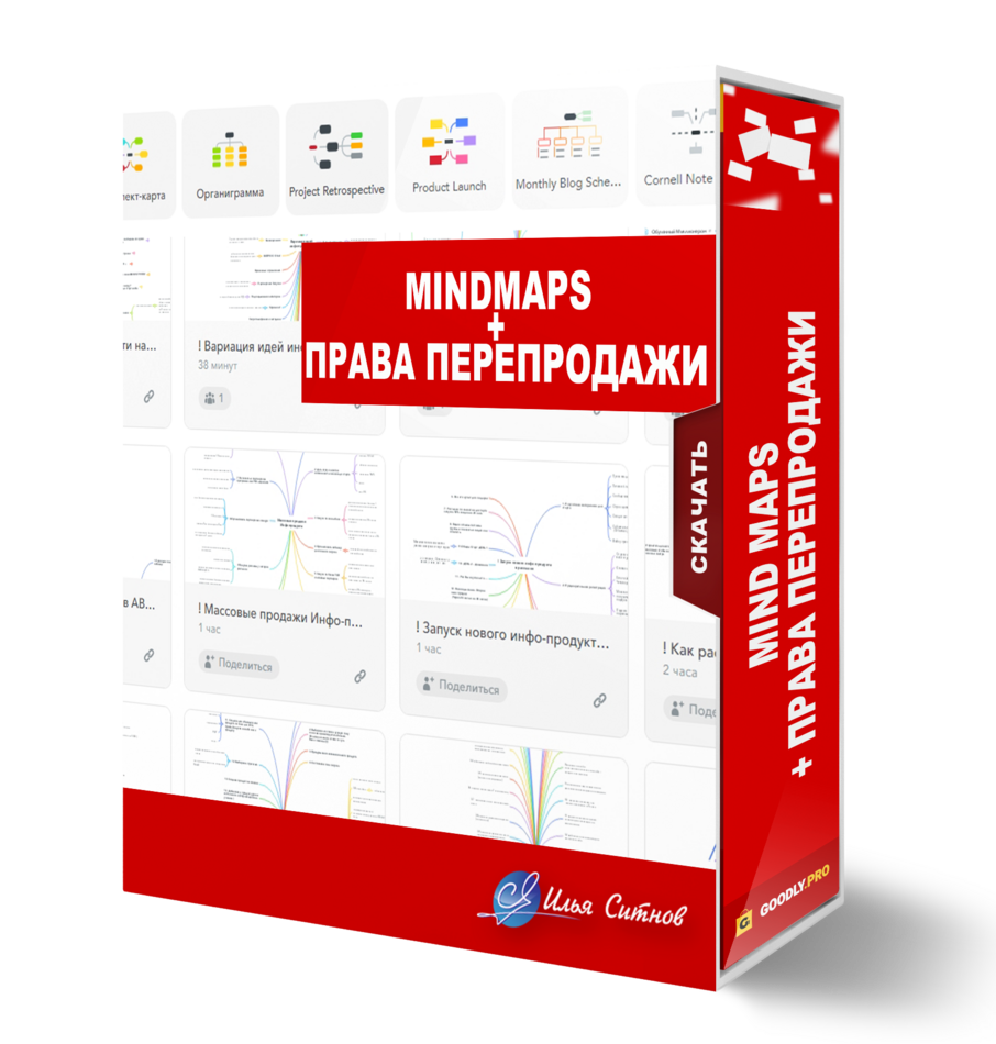 Mind MAPS + Права перепродажи Mind MAPS + Права перепродажи